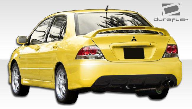 Duraflex rear bumper body kit 04 05 06 mitsubishi lancer 106442