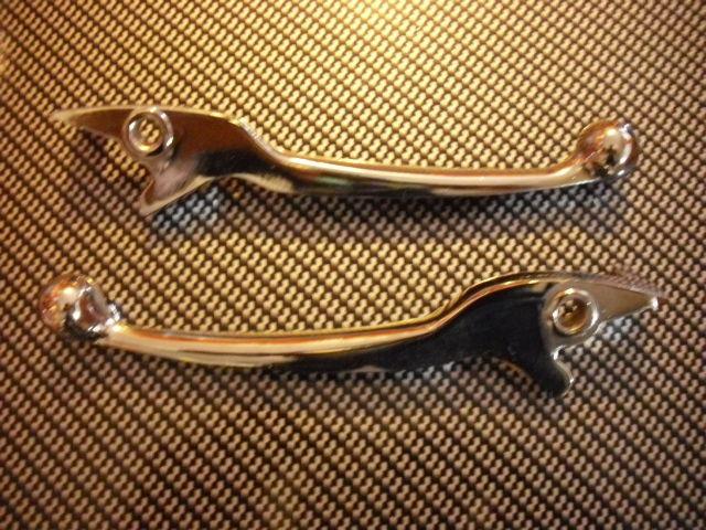 Scooter 125cc 150cc gy6 chrome brake levers handle rear disc