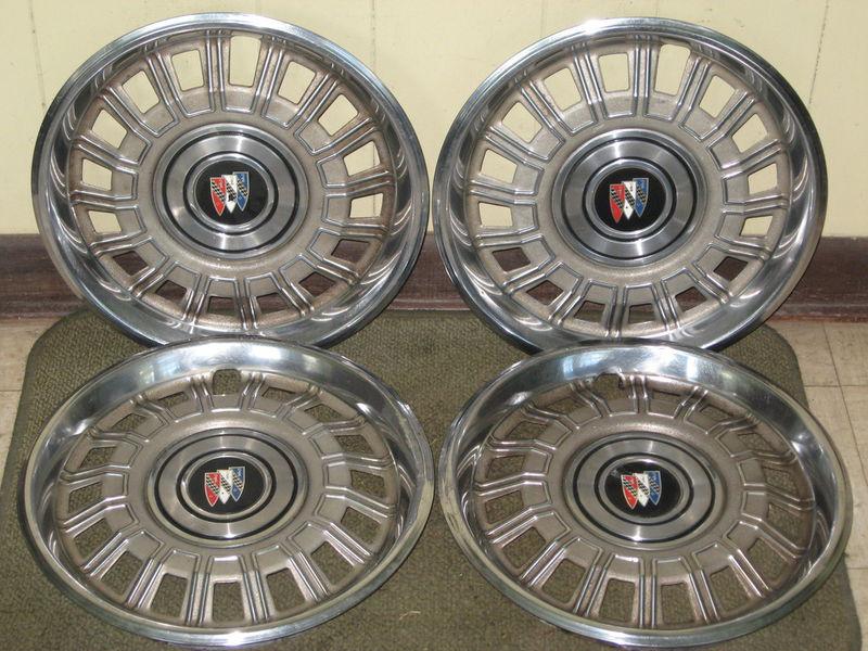 80 81 82 83 84 85 buick hub caps 13" wheel covers set of 4