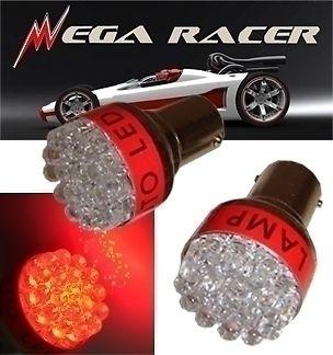 T25 s25 ba15s 1156 red 19 led bulbs 1459 1680 3497