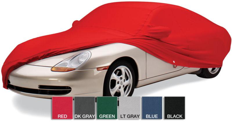 New covercraft ff16689fr 97443000 form-fit plus car cover,  red