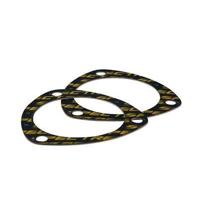 Spectre 562 collector gaskets 3-hole compressed ceramic fiber 3.50" i.d pair