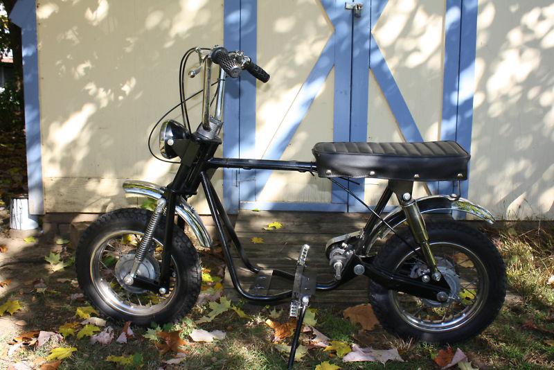 Mini bike moto-skeeter vintage minibike frame complete nj or pa