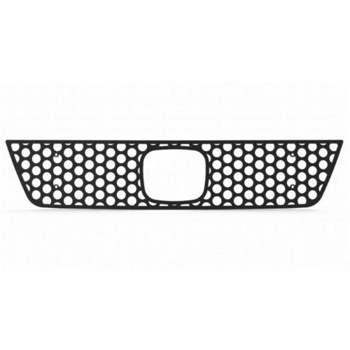 Honda element 03-06 circle punch black powdercoat truck grill insert add-on trim