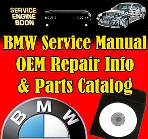 Bmw oem service repair manual for m series m3 m5 m6 + parts catalog