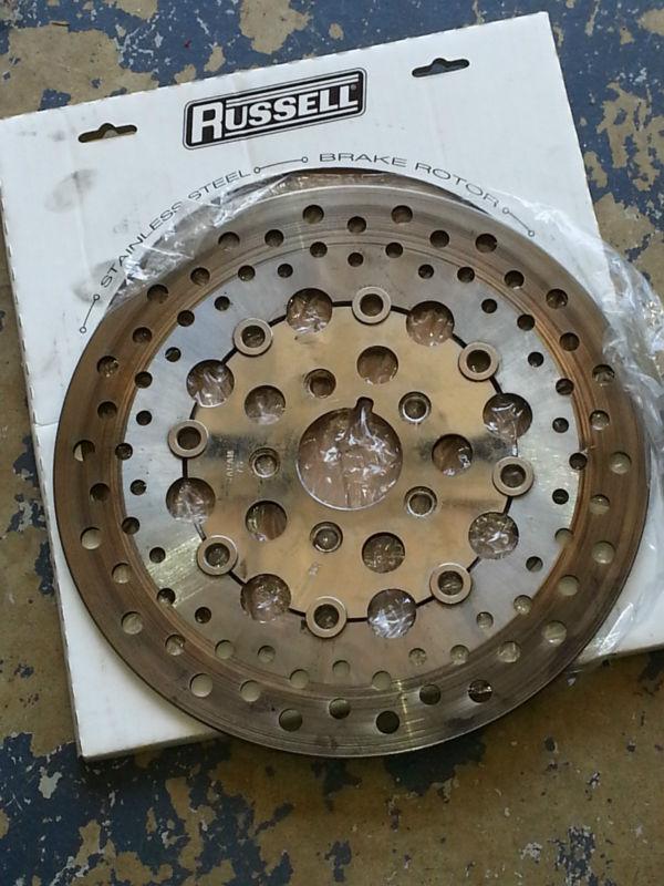 Russell floating front rotor harley softail '84-99 single disc fxstc