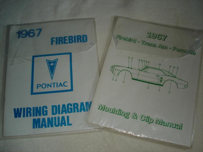 1967 firebird wiring diagram manual & moulding & clip manual