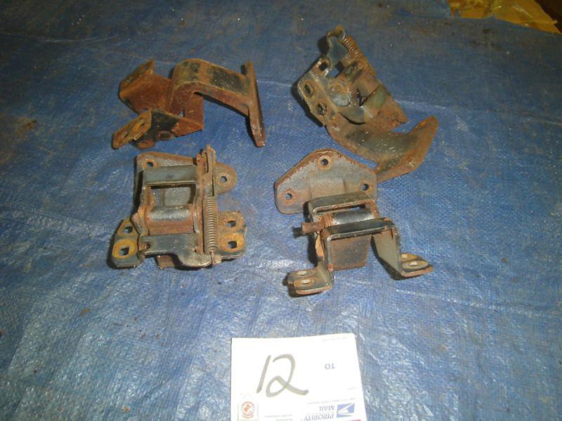 1964 buick riviera 63 64 65 rare rh lh door hinges hinge right left parts repair