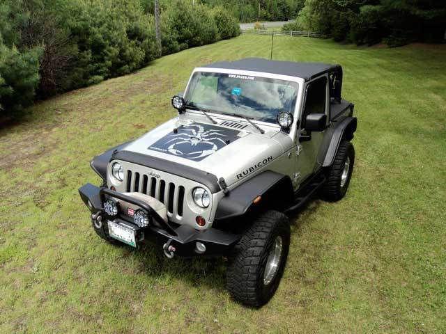 Scorpion hood decal for 2007-2012 jeep wrangler jk ! 