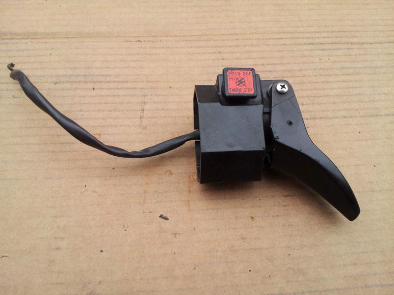 1989 arctic cat wildcat 650 oem kill-switch w/ throttle  0609-084