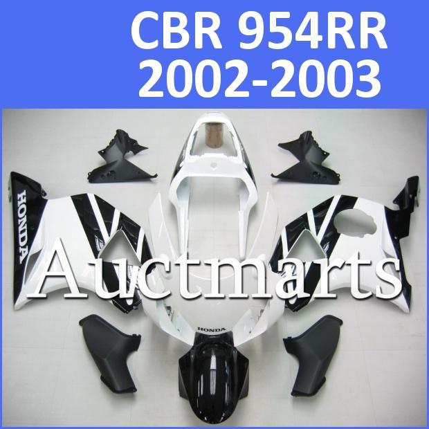 Fit honda 02 03 cbr954rr cbr 954 rr 2003 2004 fairing kit abs plastics d11 f27