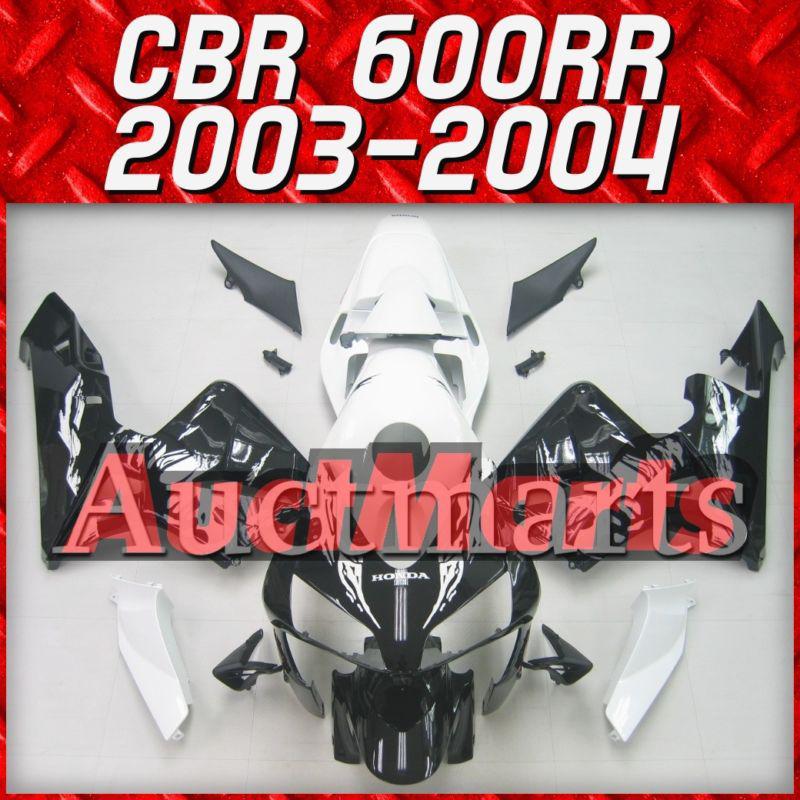 Fit honda 03 04 cbr600rr cbr 600 rr 2003 2004 fairing kit abs plastics c10 a97