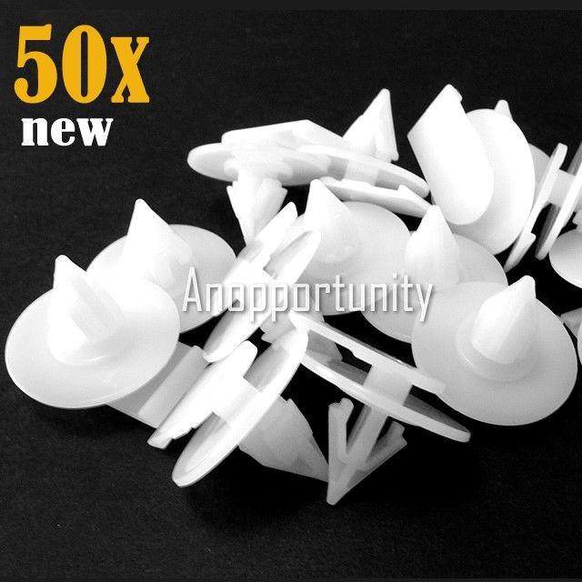 50x bmw mini cooper trim panel fender flare moulding clips retainer 07137073915