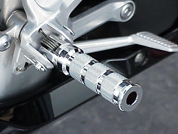 2003-2014 kawasaki ninja zx6 zx6r zx10 zx10r chrome pegs