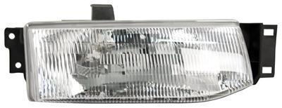 Sherman 351-150r headlight assembly right ford escort