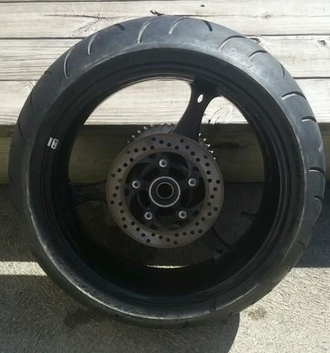 2005 gsxr 1000 rear rim and tire