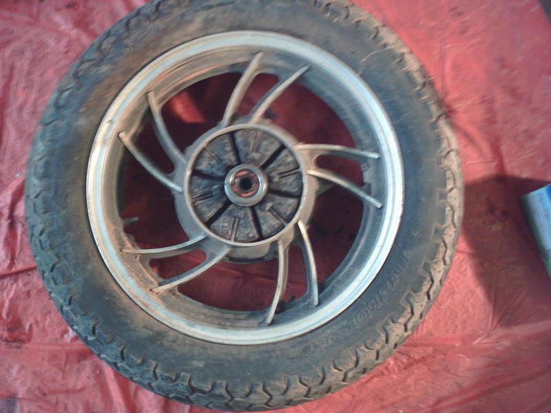 Rear wheel            1981 1982 1983 yamaha xj550 xj 550 maxim y153