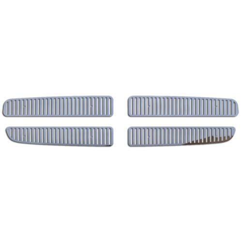 Dodge durango 97-03 stainless vertical billet front metal grille trim cover