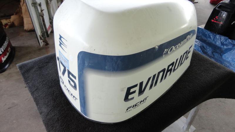 Used evinrude 175hp ficht upper engine cowling/outboard boat motor cover