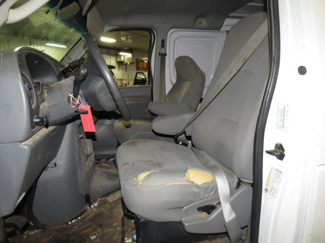 2005 ford e350sd van front driver seat belt latch only gray