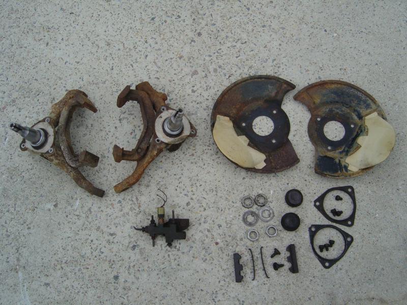 Mustang disc brake changeover parts from a ford granada