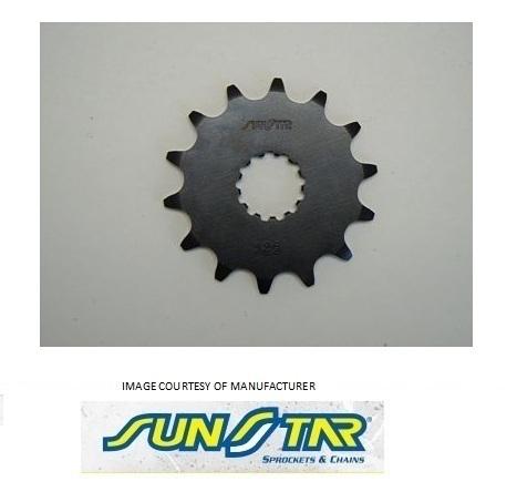 Sunstar 14t counter shaft steel sprocket fits suzuki rgv 250 1992