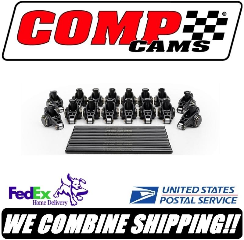 Comp cams 1.52 sbc ultra pro magnum roller rocker arm & pushrod kit #rpm1601-16