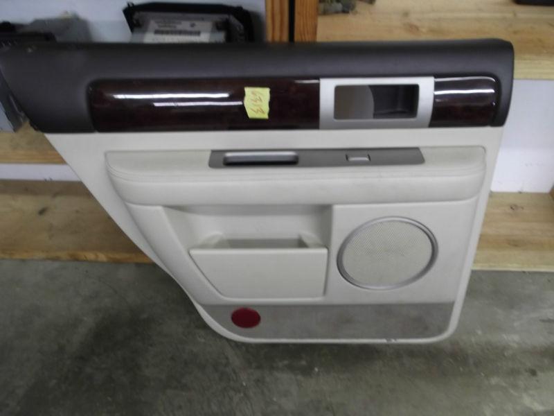 03 04 05 06 lincoln navigator - driver rear door panel - interior trim - ka