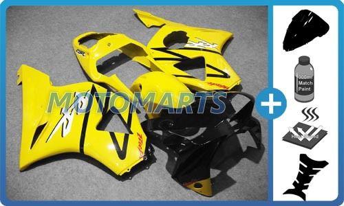 5 in 1 bundle for honda cbr900rr cbr954 02 03 body kit fairing & windscreen af