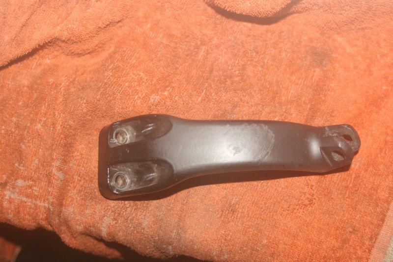 Harley 2006 sportster rider peg mount left side black foot rest mount 2004-2013