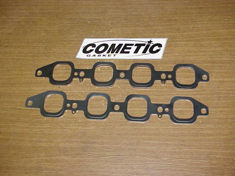 2 new cometic race performance intake gaskets chevy ro7 nascar arca nhra