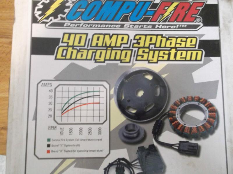 Compu-fire 40 amp 3 phase charging system  2003-2006 twin cam (except 06 dyna)