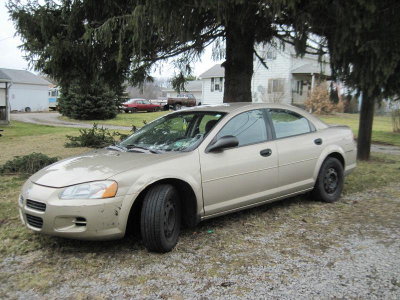 2003 dodge stratus se left  rear driver side door light almond pearl chrysler