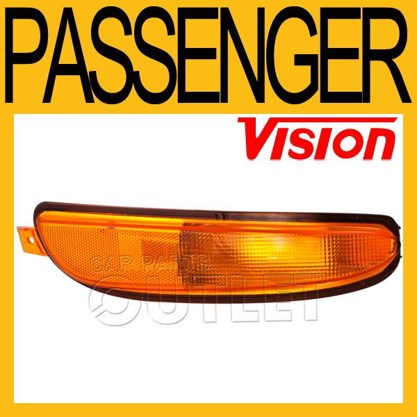 99-04 chrysler 300m signal parking light lamp right w/o headlamp washer assembly