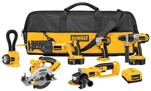 Dewalt tools dew dck655x - cordless tool combo kit