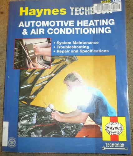 Haynes automotive heating and cooling repair manual