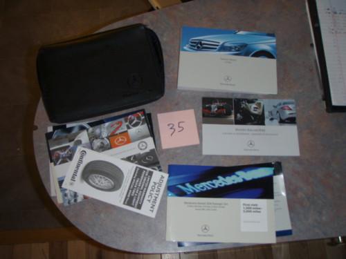 06 mercedes benz c class owners manual set oem nr 