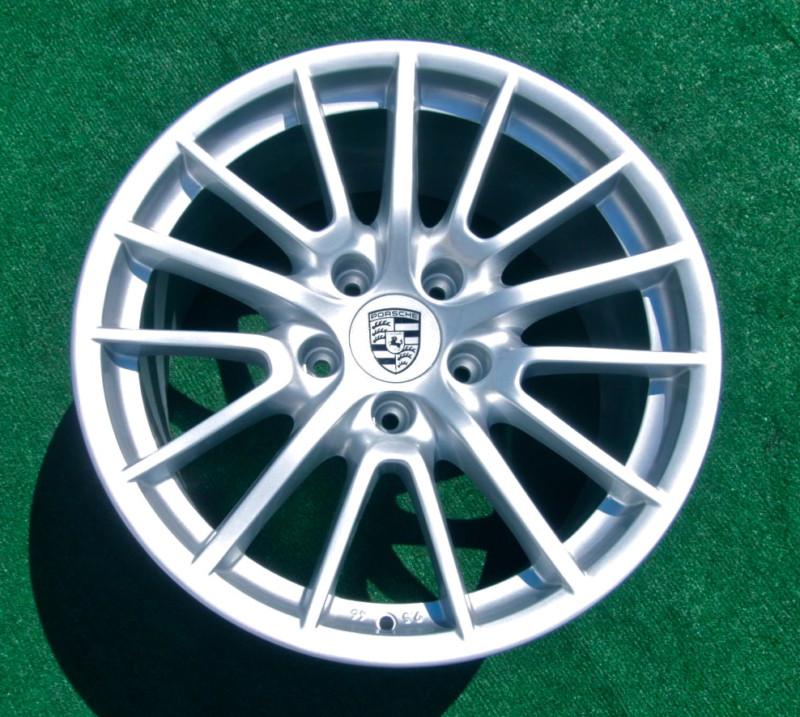 Genuine oem factory porsche boxster i407 carrera sport design 19 in wheel 67332