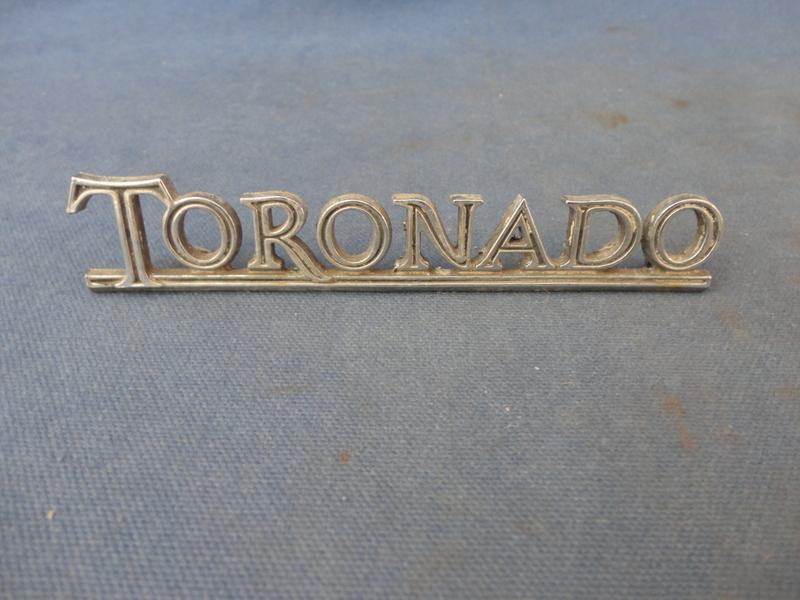 Vintage 1974 oldsmobile toronado emblem - original