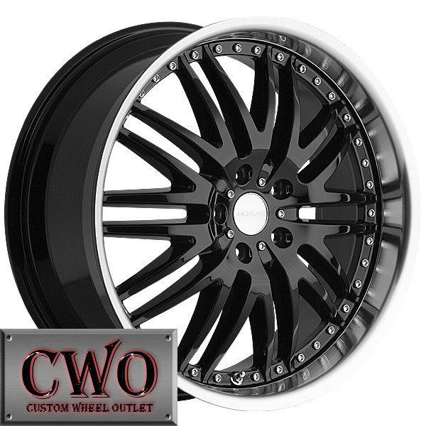 22 black menzari m-sport wheels rims 5x120 5 lug bmw 5 6 7 8 series s10 blazer