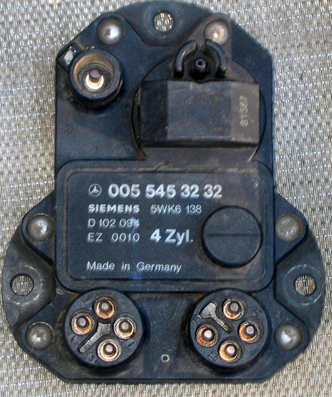 Mercedes w201 190e ezl control module icm 005 545 32 32