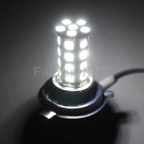 Fk auto 2x car bulbs h4 30-led smd xenon-white fog light 12v #474