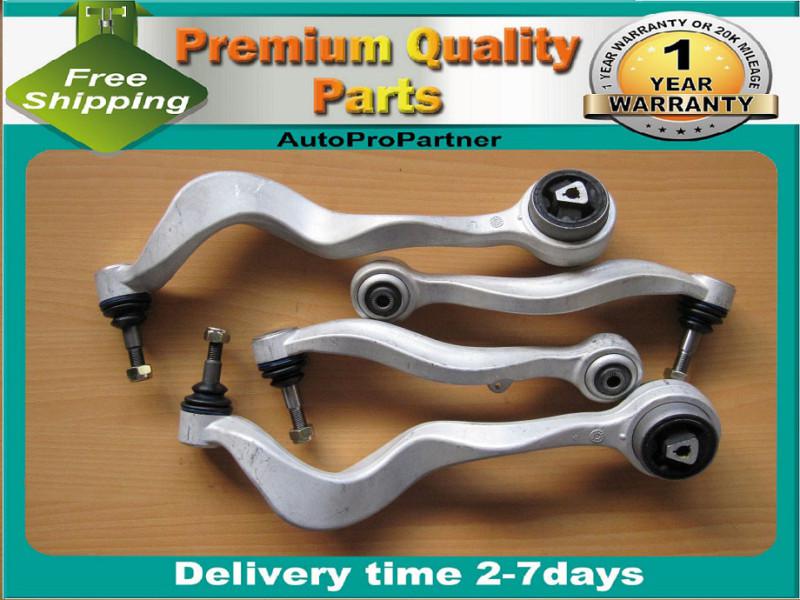 4 front upper lower control arm bmw e65 e66 760i 760li alpina b7 03-08