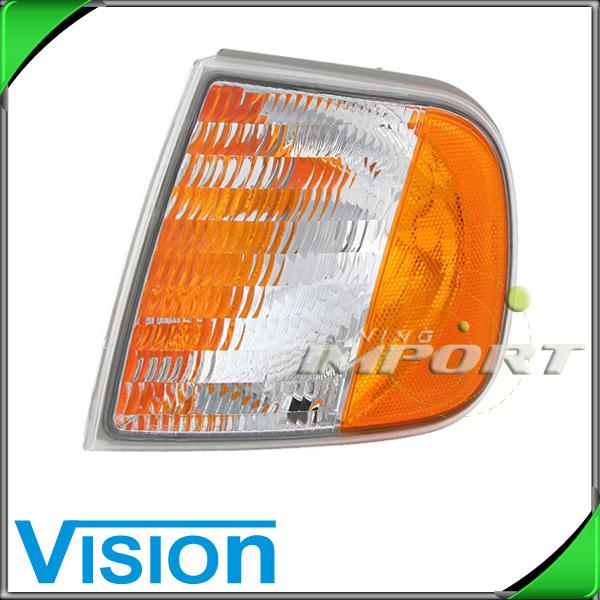 Driver left l/h side corner signal light lamp new 97-03 ford f150 lariat xl xlt