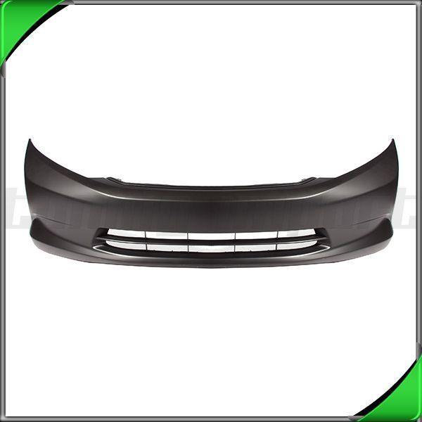 2012 civic 4dr front bumper cover replacement plastic primed paint-ready w/o fog