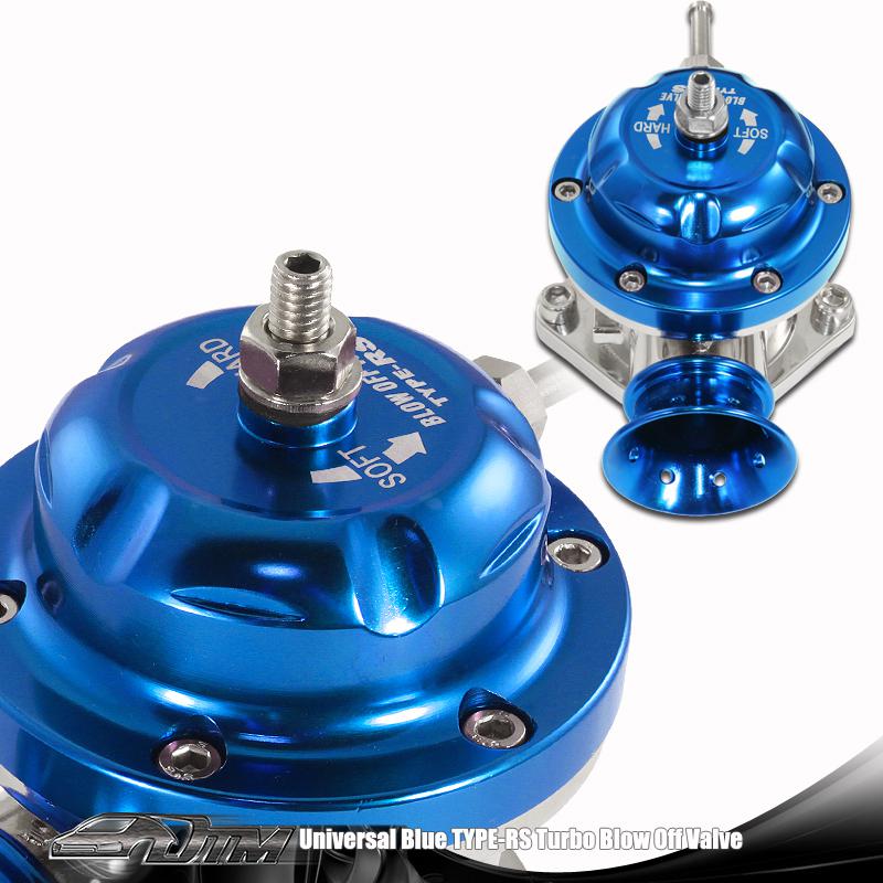 High performance jdm anodize aluminum blue type-rs turbo blow off valve bov kit