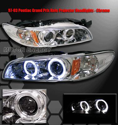 1997-2003 pontiac grand prix halo projector headlights