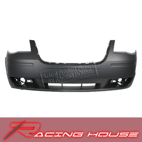 2008-2009 chrysler town country lx/limited/touring front bumper cover w/o washer