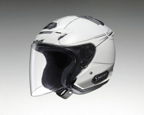 Shoei j-force 3 lubla rubra tc-6 white grey l 59cm helmet free shipping japan