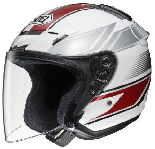 Shoei j-force 3 surge surge tc-10 white red m 57cm helmet free shipping japan